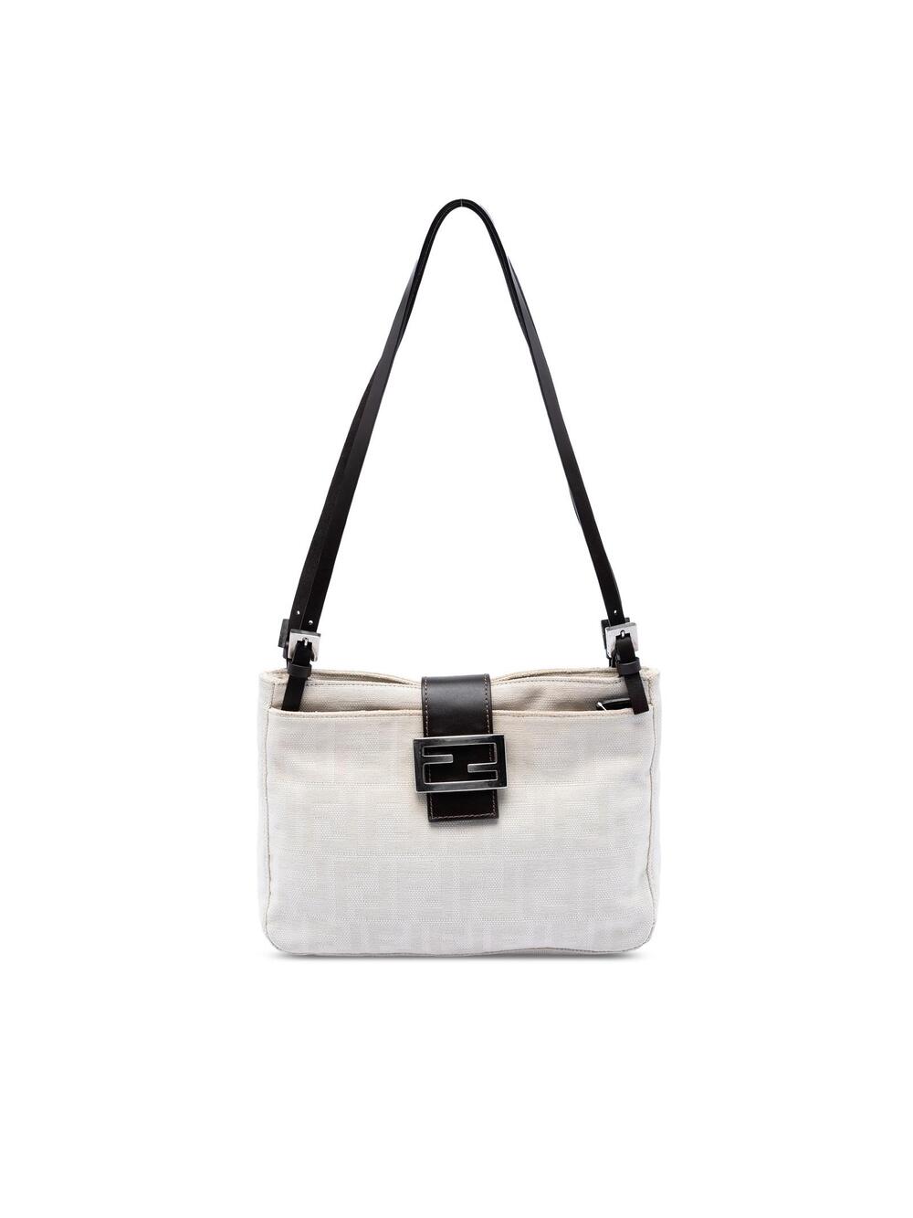 Fendi Zucca Canvas Shoulder Bag Pre- #371813F61B